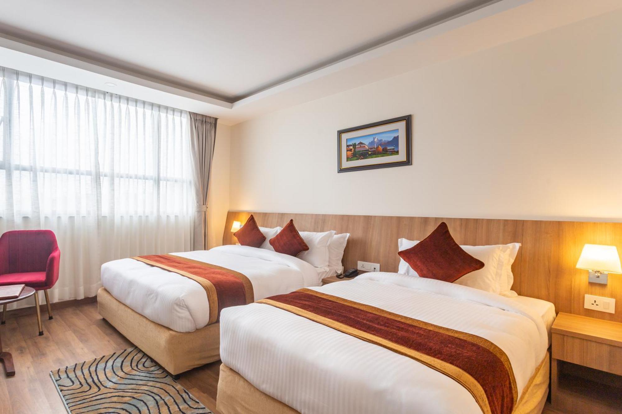 Hotel Crystal Pashupati Kathmandu Exteriör bild